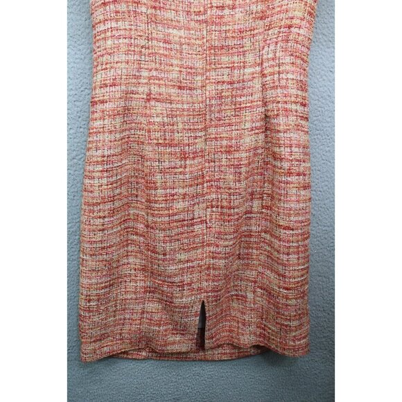 Talbots Tweed Sleeveless Midi Dress & Jacket-Size 14-Office-Career - Picture 14 of 16
